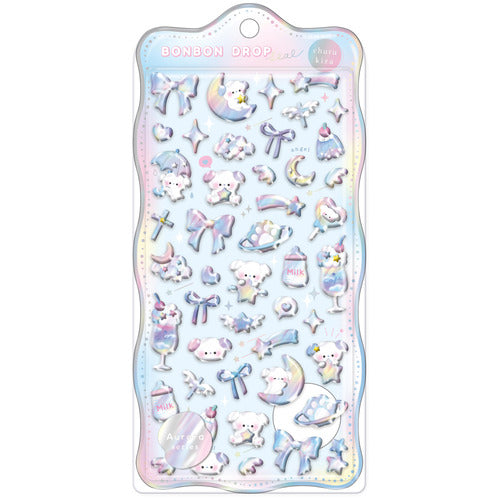 Bonbon Drop Aurora Puffy Stickers