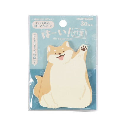 Hi! Animal Sticky Notes (Kutsuwa)