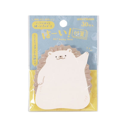 Hi! Animal Sticky Notes (Kutsuwa)