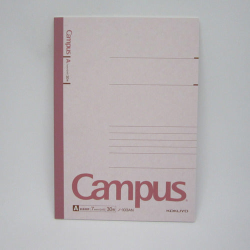 Kokuyo Campus Notebook A5 30 Sheets - None