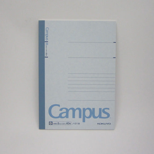 Kokuyo Campus Notebook B6 40 Sheets - None