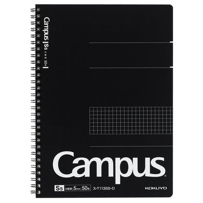 Kokuyo Adult Campus Twin Ring Notebook Semi B5 - None