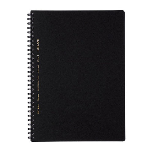 Kokuyo Soft Ring Business Notebook B5 Black - None