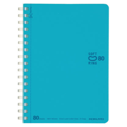 Kokuyo Soft Ring Notebook Dot B Ruled A6 - None