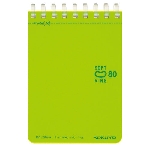Kokuyo Soft Ring Color Memo Pad A7