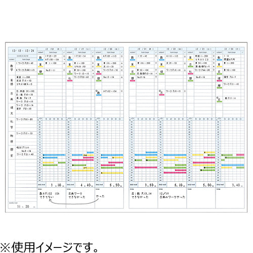 Kokuyo Campus Study Planner