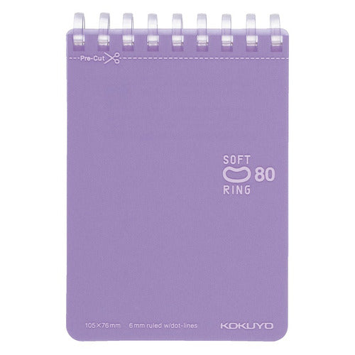Kokuyo Soft Ring Color Memo Pad A7
