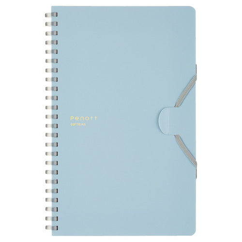 Kokuyo Soft Ring Notebook Penot 5mm Grid A5 Slim - None
