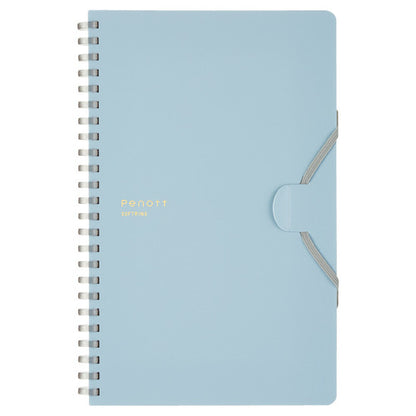 Kokuyo Soft Ring Notebook Penot 5mm Grid A5 Slim - None