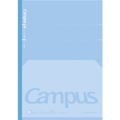 KOKUYO Campus Flat Comfortable Notebook B Ruled - None