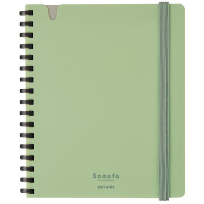 KOKUYO Soft Ring Notebook Sufa A6 Variant 4mm Grid - None