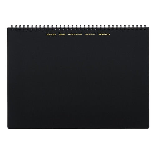 KOKUYO Soft Ring Grid Notebook A4 - None