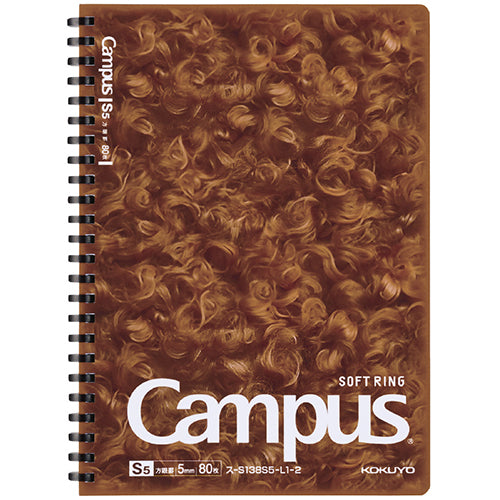 Kokuyo Campus Paw Soft Ring Notebook A5 - None