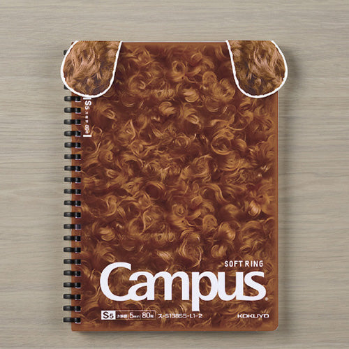 Kokuyo Campus Paw Soft Ring Notebook [Limited]