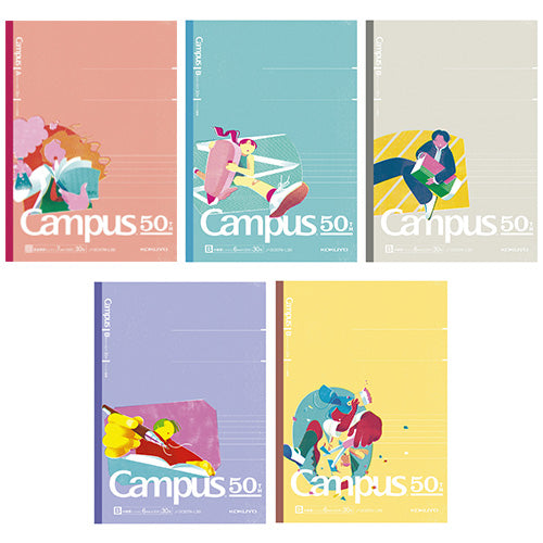 Kokuyo Campus Flat Kimochii 50th Anniversary Notebook [Limited]