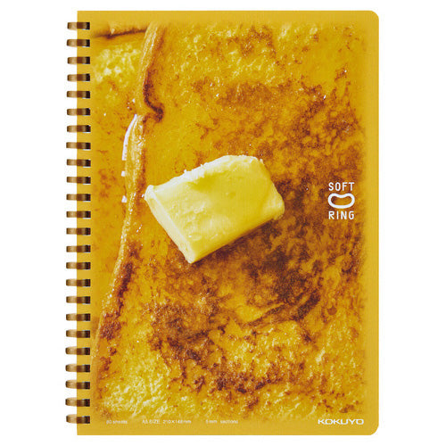 Kokuyo 10th Anniversary Soft Ring Notebook A5 Yawaraka Bakery Series - None