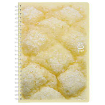 Kokuyo Yawaraka Bakery Soft Ring A5 Notebook [Limited]