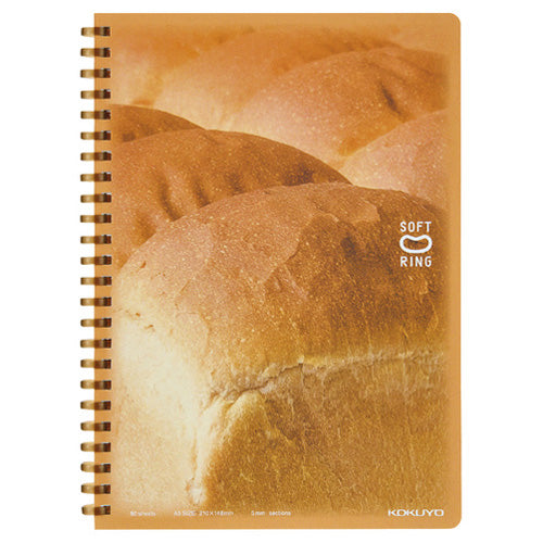 Kokuyo Yawaraka Bakery Soft Ring A5 Notebook [Limited]