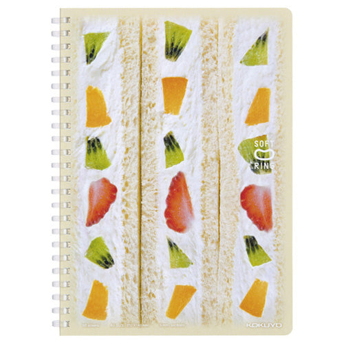 Kokuyo Yawaraka Bakery Soft Ring A5 Notebook [Limited]