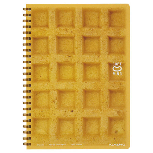 Kokuyo Yawaraka Bakery Soft Ring A5 Notebook [Limited]
