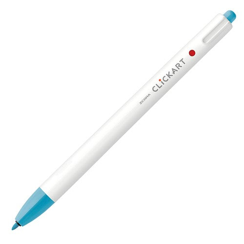 Zebra Clickart - Light Blue