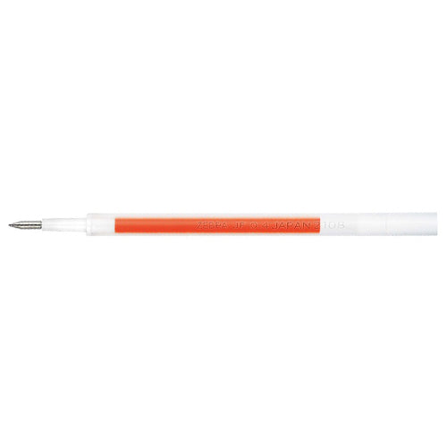 Zebra RJF4 Gel Pen Refill 0.4 mm (JF-0.4) - Orange