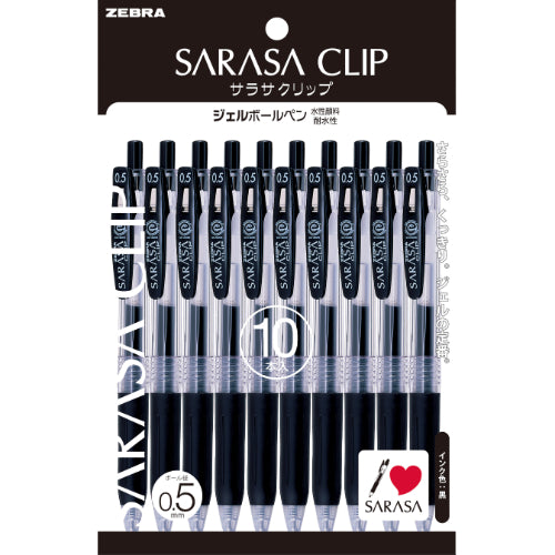 Sarasa Clip Gel Pen Sets (Zebra)