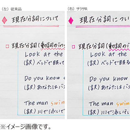 Sarasa R Gel Ink Ballpoint Pen (Zebra)