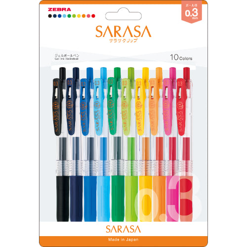 Sarasa Clip Gel Pen Sets (Zebra)