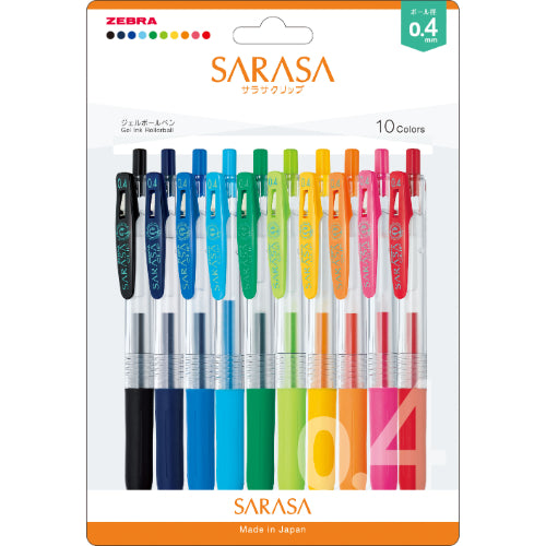 Sarasa Clip Gel Pen Sets (Zebra)