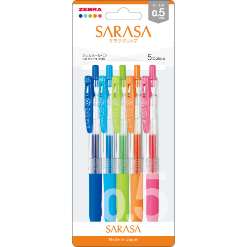 Sarasa Clip Gel Pen Sets (Zebra)