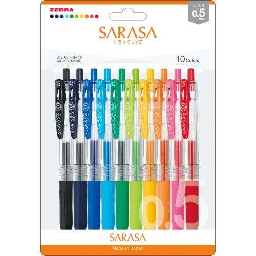 Zebra Sarasa Clip Gel Pen - 0.5mm