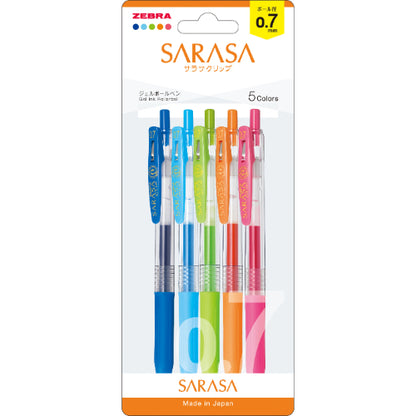 Sarasa Clip Gel Pen Sets (Zebra)