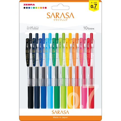 Sarasa Clip Gel Pen Sets (Zebra)