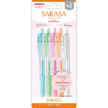 Sarasa Clip Gel Pen Sets (Zebra)