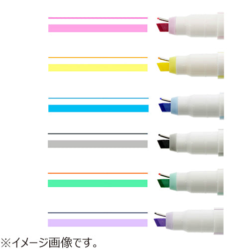 Ninipie Needle Pen & Marker [6-Color Set] (Sun-Star Stationery)