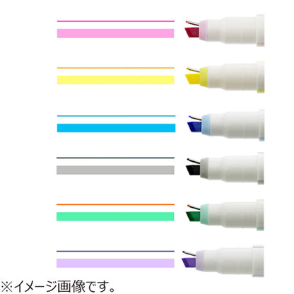 Ninipie Needle Pen & Marker [6-Color Set] (Sun-Star Stationery)