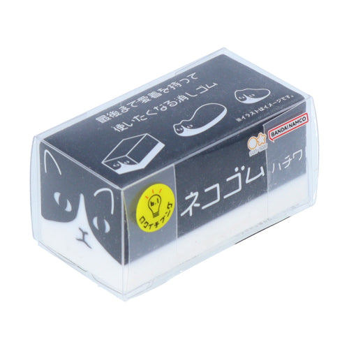 Sun-Star Stationery Rokuichi Stationery Rubber Eraser - Calico Cat (Hachiware)