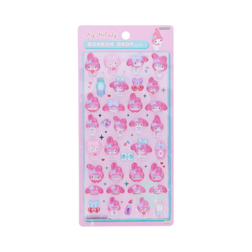 Bonbon Drop Sanrio Puffy Stickers