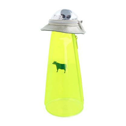 Sun-Star Stationery Unidentified Flying Pencil Case - Yellow