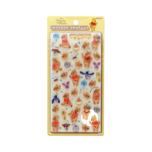 Sun-Star Stationery Bonbon Drop Seal Stickers - Disney - None