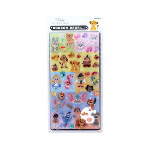 Bonbon Drop Disney Puffy Stickers
