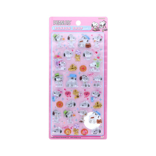 Bonbon Drop Snoopy Puffy Stickers