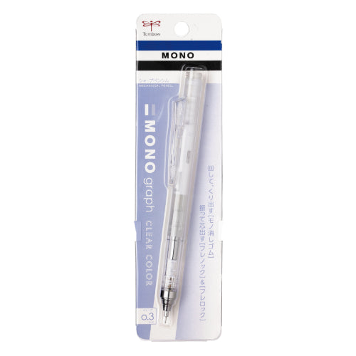Tombow Monograph Clear Color Mechanical Pencil 0.3mm - None