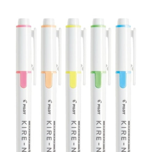 Pilot KIRE-NA Highlighter 5-Color Set