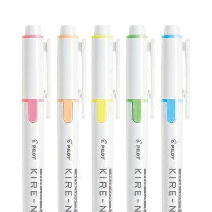 Pilot KIRE-NA Highlighter 5-Color Set