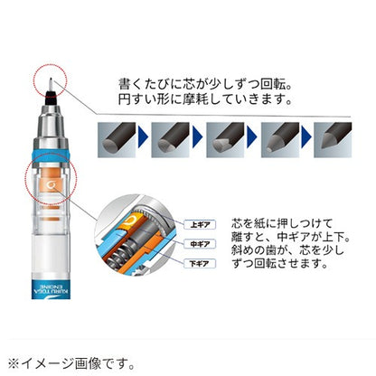 Kuru Toga Alpha Gel Switch Mechanical Pencil (uni Mitsubishi Pencil)