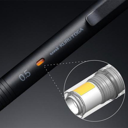 Kuru Toga Metal Mechanical Pencil (uni Mitsubishi Pencil)