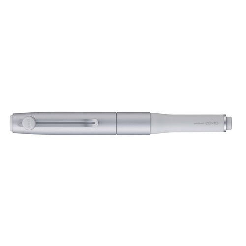 Mitsubishi Pencil Uni-ball ZENTO Signature Model 0.38mm UBZH38.26 - Silver