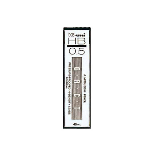 Mitsubishi Pencil Hi-Uni Mechanical Pencil Lead 0.5-300 - HB